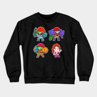 Chibi Metroid (Pack 1) Crewneck Sweatshirt